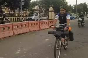 Ramah Lingkungan, Mudik Lebaran Naik Sepeda Tempuh Jarak 510 Km